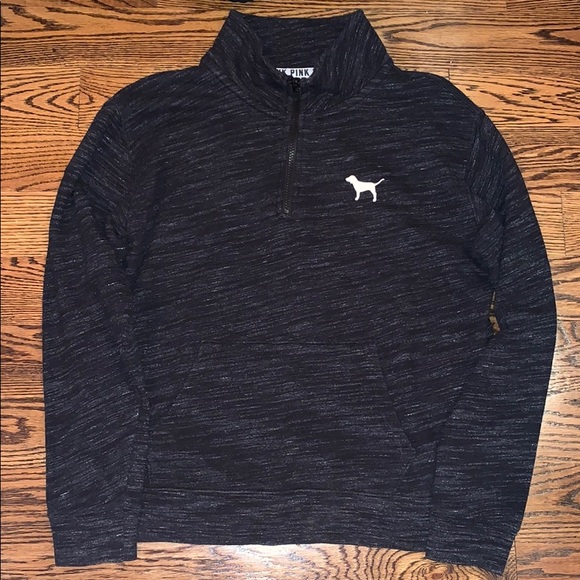 PINK Victoria's Secret Sweaters - PINK quarter zip sweater